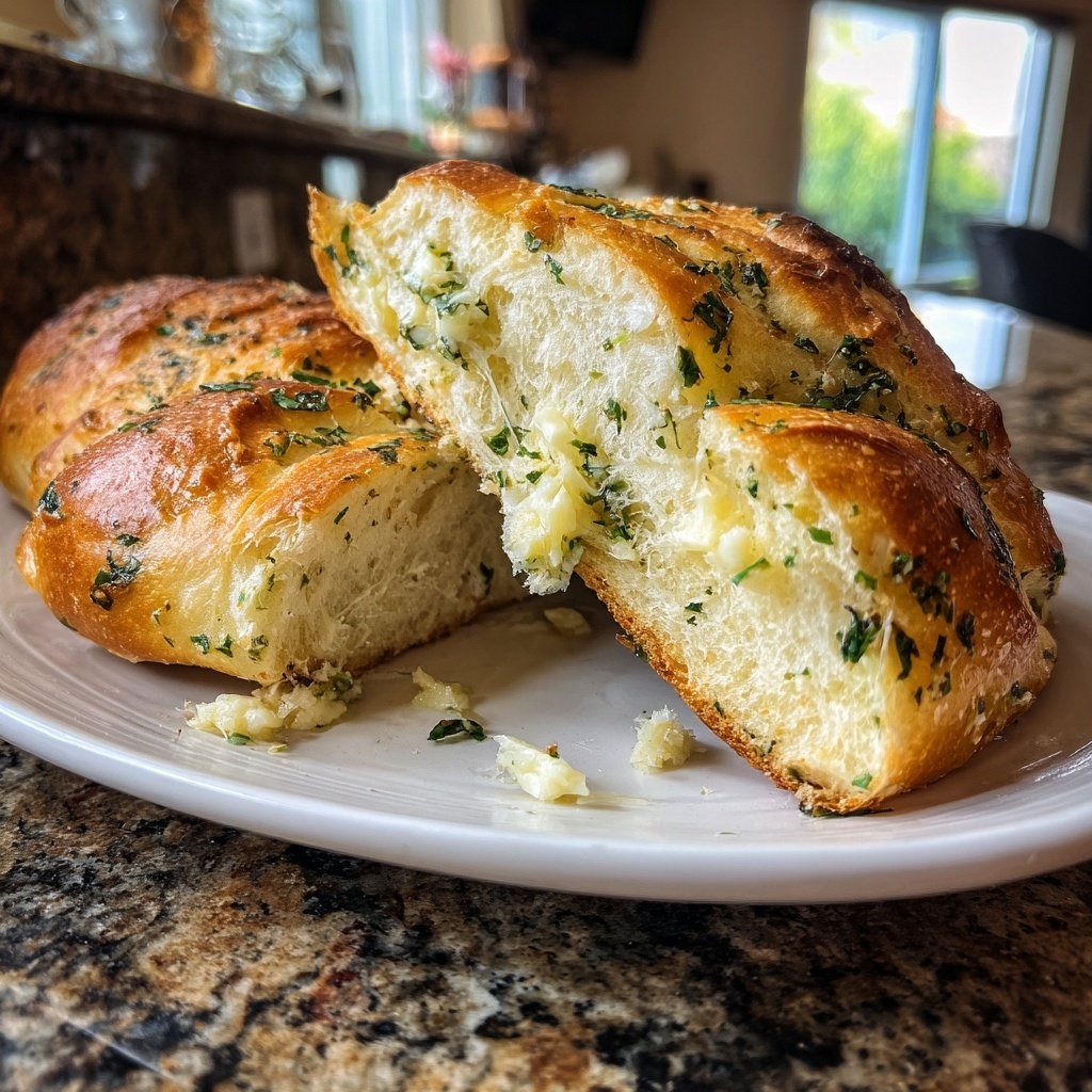 Zupfbrot Mit Knoblauchbutter