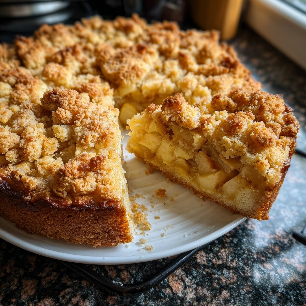 Backen & Desserts Apfelstreuselkuchen vom Blech