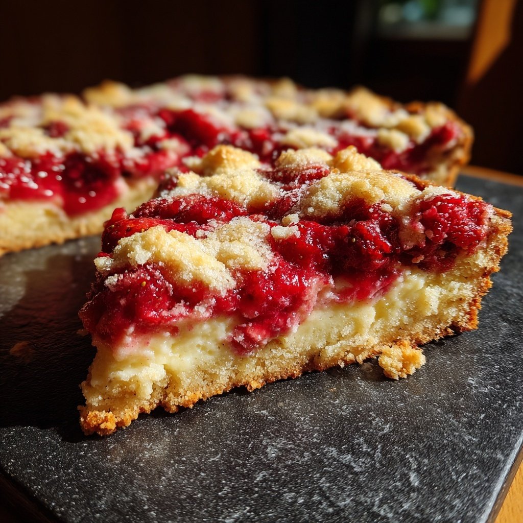 Erdbeerkuchen Vom Blech