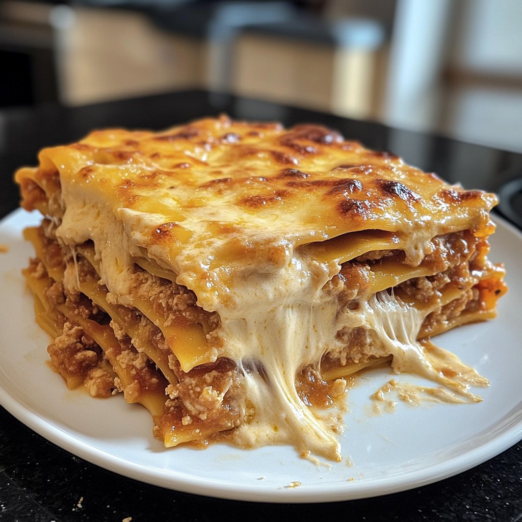 Lasagne mit cremiger Béchamelsauce