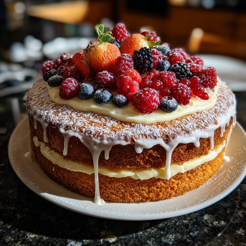Backen & Desserts Klassischer Vanillekuchen