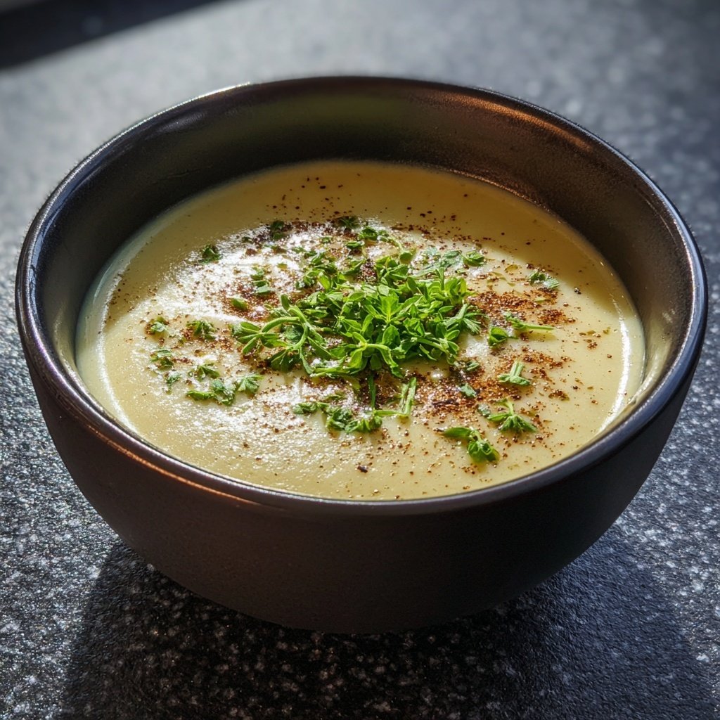 Blumenkohl Suppe Mit Muskat