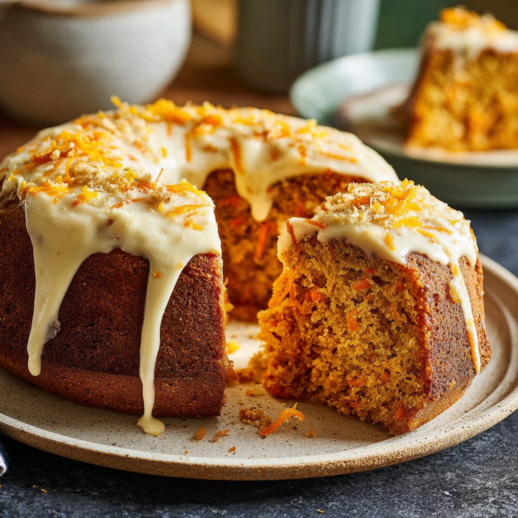 Karottenkuchen Saftig Vom Blech