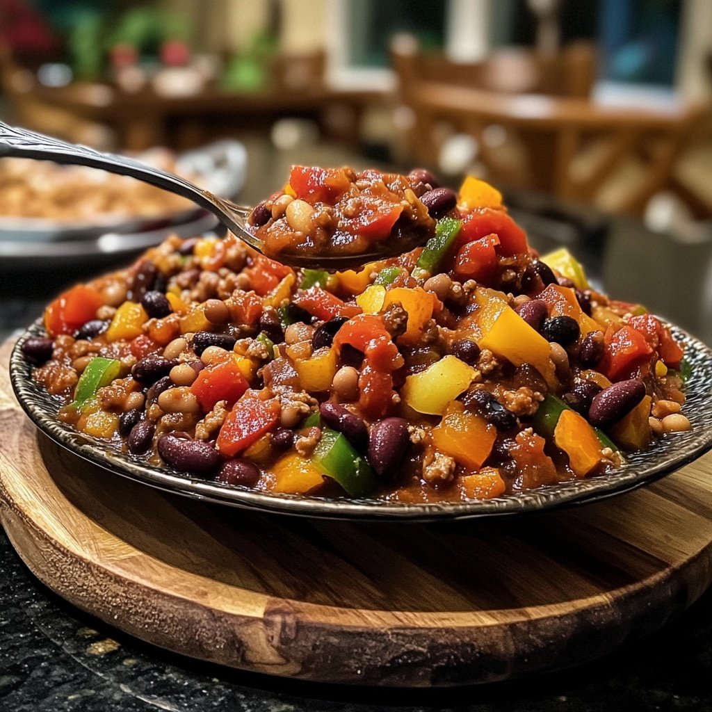 Chili sin Carne mit Tomaten