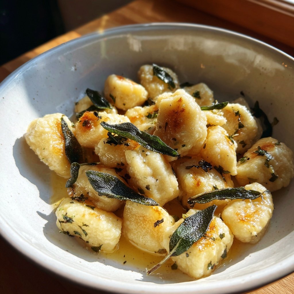 Gnocchi mit Salbei und Butter
